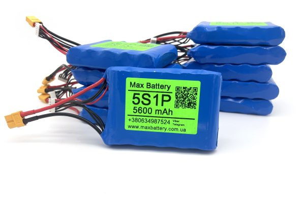 Акумулятор для дрону 5S1P 5800mAh, на LG 21700-M58T - Зображення 4
