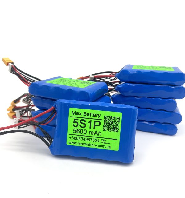 Акумулятор для дрону 5S1P 5800mAh, на LG 21700-M58T